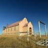 Old pueblo style church.
Near Harlem, MT.