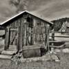 Charactoristic storage garage.
Elkhorn, MT.