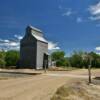 Savage, Montana grain elevator.  
(west angle)