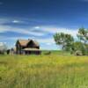 Attractive old farmstead.
Sheridan County.
(northeast Montana)