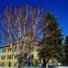 Lewistown, Montana Courthouse-in November