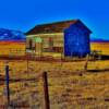 Late 1800's western Montana schoolhouse-near Deer Lodge, Montana