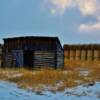 Hey ranch corral (near Anaconda, Montana)