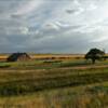 Another peek at this
wide A-frame barn.
Near Sidney, NE.