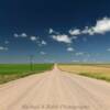 Looking north along a 
County Road.
Kimball County.