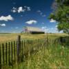 Another view of this
classic jumbo old barn.
Kimball County.