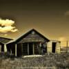 Old ponderosa dwellings-near Hemingford, Nebraska