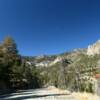 Mount Charleston.
(looking north)
Area cottages.