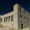 Rhyolite school building.
(close up view)