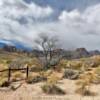 Rugged desert scene.
Red Rock Canyon.