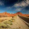 Valley of Fire.
Traversing it's beautiful
terrain.