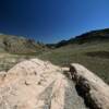 Valley of Fire Road.
(west bluff)