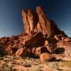 Leaning giant stump.
Valley of Fire.