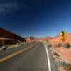 Fire Canyon Road.
(another look north)
Valley of Fire, Nevada.