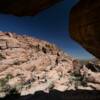 View through the rocks.
Chocolate & white Calico''s
Red Rock Canyon.