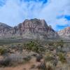 Red Rock Canyon's 
interior landscape.