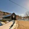 Columbia Covered Bridge.
(sunny afternoon)
West angle.