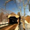 Waterloo Covered Bridge.
(close up angle)