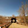 Meriden Covered Bridge.
(east angle)