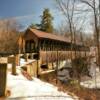 Dingleton Hill Covered Bridge.
(north angle)
Cornish, NH.