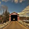 Slate Covered Bridge.
(south entrance)