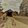 Slate Covered Bridge.
(east angle)