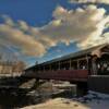 Thompson Covered Bridge.
(north angle)
West Swanzey, NH.