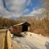 McDermott Covered Bridge.
Built 1869.
Sullivan County, NH.