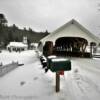 Stark Covered Bridge.
(built 1852)
Stark, New Hampshire.
