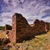 Old stone ruins.
Near Romeroville, NM.