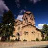 The Cathedral Basilica of
St Francis.
(southern angle)