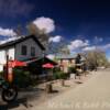 Madrid, New Mexico.
(looking north along 'main street')