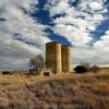 1940's storage silos.
Mills, NM.