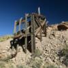 Old mine headframe.
Chance City.