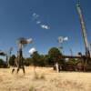 Another view of this
Windmill Museum.
Pie Town, NM.