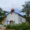 Another peek at the 1880
Nuestra Senora De La Luz chapel in Canoncito, NM.