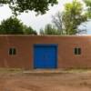 Some modest adobe architecture near Santa Fe.