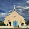 A close up view of the
San Ysidro Cathedral.