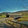 Fitches Covered Bridge.
(built 1870)
Near Delhi, NY.