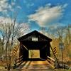 Bendo Covered Bridge.
('see through angle')