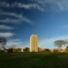 North Dakota State Capitol.
(frontal view).