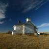 Lostwood schoolhouse.
Lostwood, ND.