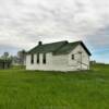 1940's schoolhouse near 
Driscoll, ND.