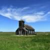 Arena, North Dakota church.
(beautiful hanging cloud)