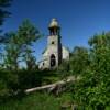 East angle of the
1889 Hurricane Lake Church.
