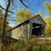 Easkin Mill Covered Bridge~
(1870)
Near Radcliff, Ohio.