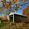 Henry Covered Bridge~
(Built 1894)
Near Bartlett, Ohio.