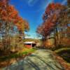 Bell Covered Bridge~
('up hill angle')
Near Barlow, Ohio.