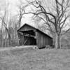 Hizey/Visintine Covered Bridge~
(black & white perspective)