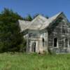 Another view of this old rural church (built in 1909).
Near Comanche, Oklahoma.